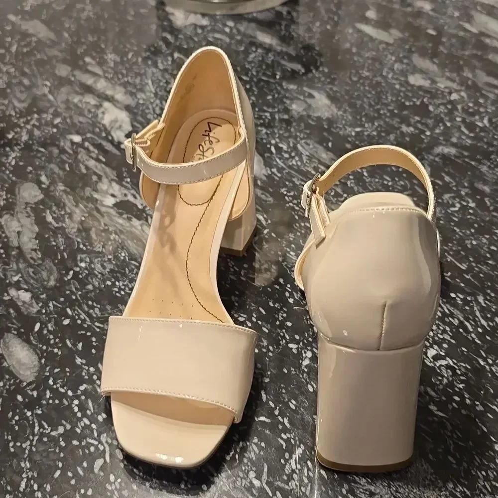 BRAND NEW LIFESTRIDE WOMEN'S BOMBSHELL BLOCK HEEL SANDAL